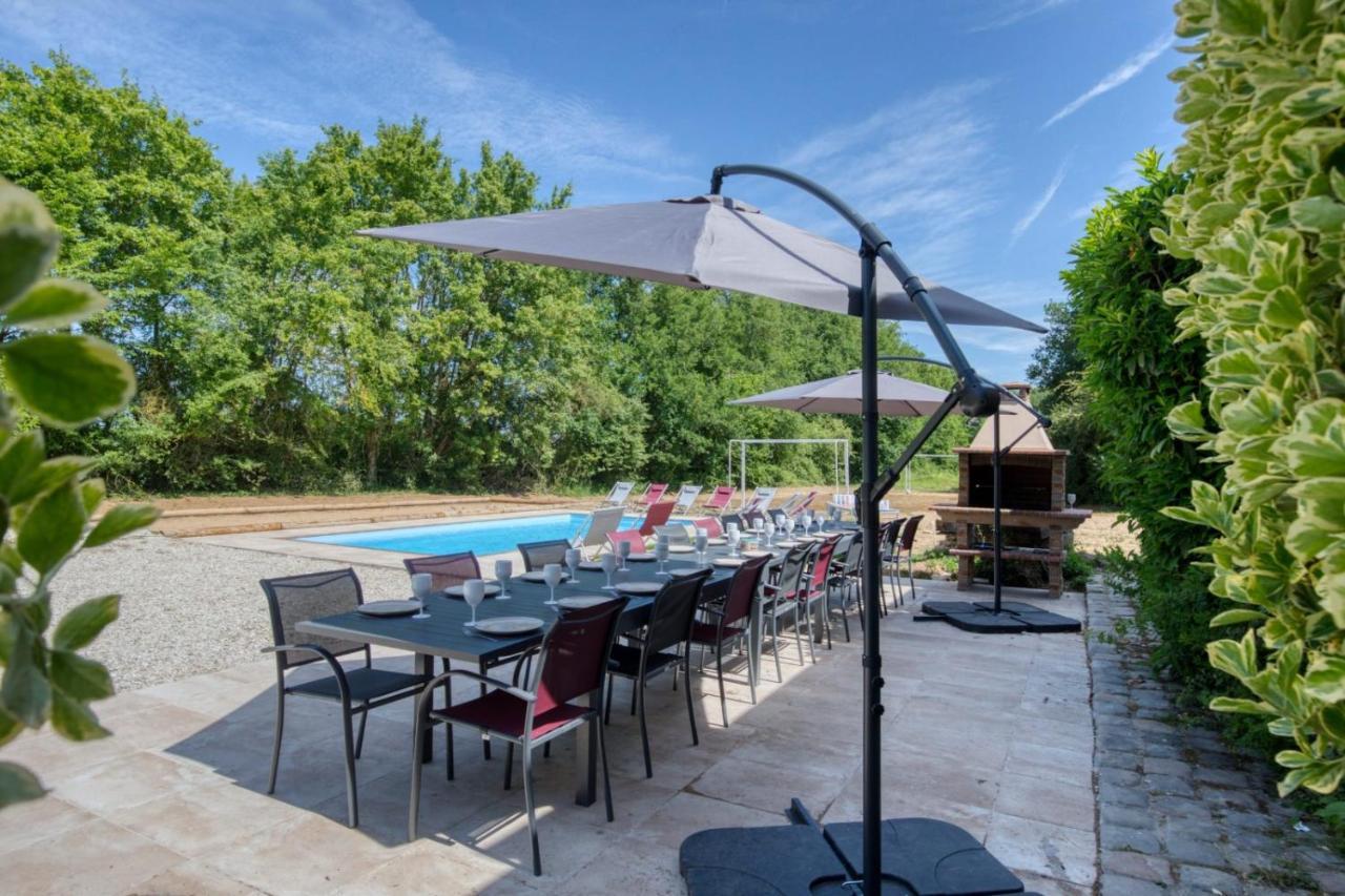 Crazy Villa Le Petit Belair 18 - Heated Pool - Foot - 2H Paris - 30P Обиньи-сюр-Нер Экстерьер фото